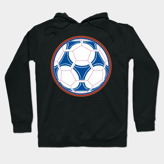 Barcelona Soccer Ball Hoodie by Shy Guy Creative